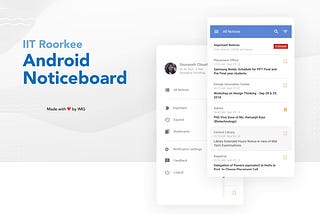 Designing a college campus-based Noticeboard Android app
