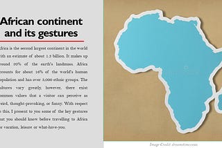 Gestures you should know before you travel to Africa