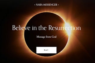 “ Believe in the Resurrection ”