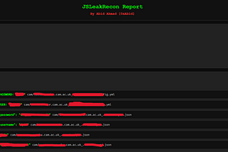 JSLeakRecon: The Ultimate Tool for Detecting Potential Leaks in JavaScript Files