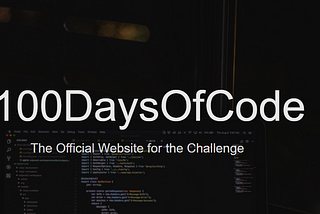 Reliving my 1st quarter of #100Daysof Code Challenge