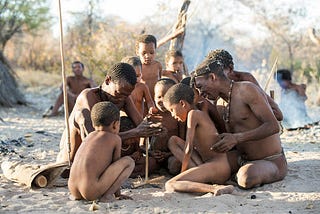 How a north-western Kalahari Tribe exposes our obsession with scarcity and rapacity