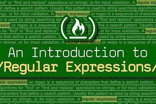 Learn Regular Expressions with this free course