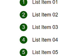 What are counters in CSS?