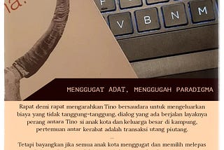 Menggugat Adat, Menggugah Paradigma