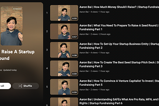 ron bai Aaron Bai | How To Convince A Venture Capitalist To Invest | Startup Fundraising Part 5