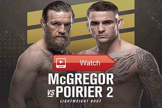 >+WATCH LIVE : McGregor vs. Poirier, UFC 257 Live Stream free Fight FULL-Match*