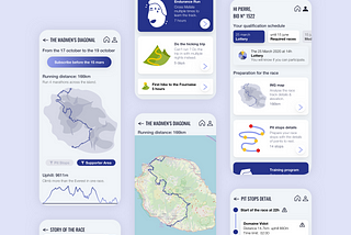 Designing for a running event — Grand Raid 2020 — Case study