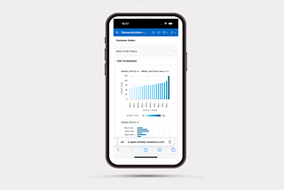 Embedding Oracle Analytics in APEX for Mobile