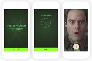 Fun Product Idea — Neuralyzer App