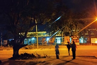 A Nighttime On OAU Campus