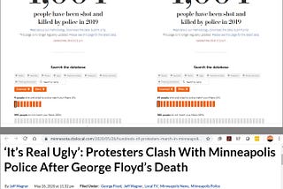 Unarmed Killings of African Americans Numbered Under 10 Last Year, a 400% Reduction since 2015 *