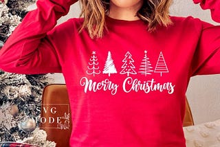 Merry Christmas SVG PNG PDF, Christmas Shirt Svg, Farmhouse Christmas, Christmas Tree Svg, Christmas Svg, Christmas Jumper Svg, Winter Svg