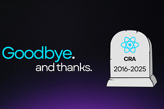 Create React App (CRA) is Deprecated - What It Means and What’s Next