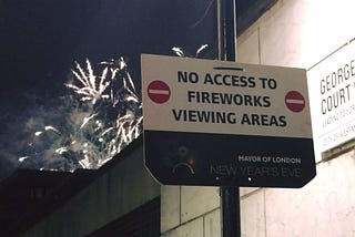 No access to fireworks