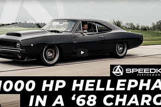 SpeedKore constructed a Hellephant-powered 1968 Charger for Stellantis’ design chief