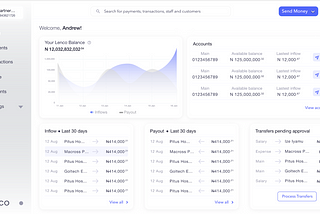 Lenco Dashboard