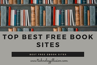 Top Best Free Book Sites | Best Free Book Website
