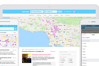 Winnie’s revolutionary child care discovery platform now available in Los Angeles