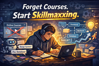 Forget Courses. Start Skillmaxxing.