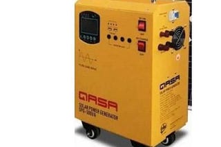 Qasa Solar Generator Price in Nigeria