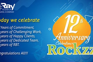 Ray Business Technologies Celebrates 12 Years Anniversary Celebrations.