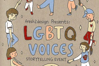 fresh2design’s “LGBTQ Voices” Storytelling event recap