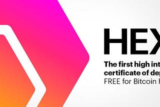 THE FIRST HIGH INTEREST BLOCKCHAIN CERTIFICATE OF DEPOSIT