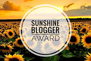 The Sunshine Blogger Award