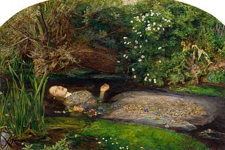 John Everett Millais, Ophelia, 1851–52
