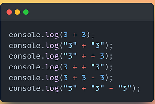 JavaScript Frontend Interview Question: console.log(3++“3”) — Can You Solve These Console Mysteries