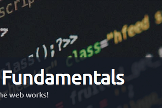 Try Hack Me CTF — Web Fundamentals