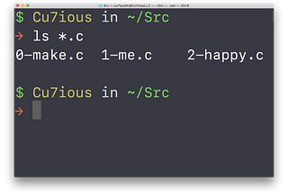 Magic for beginners, or what the Unix `ls *.c` command does.