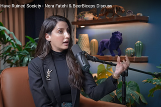 A recent interview by Nora Fatehi has been making rounds on the internet.
