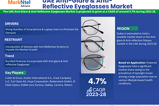 UAE Anti-Glare & Anti-Reflective Eyeglasses Market Growth, Share, Trends Analysis, Revenue, Key…