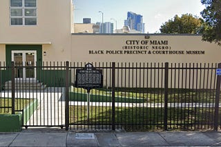 Google picture of downtown overtown Miami historical site