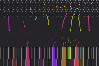 When Marbles Falling onto Piano Keys Happen to Play Music