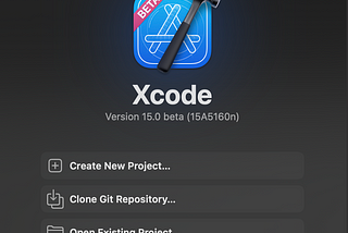 Xcode-beta 15 — first look
