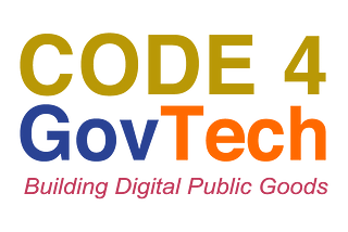 Code 4 GovTech (Getting started with Government Open Source Technologies)