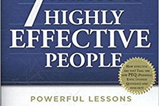 Short Review Of The 7 Habits Of Highly Effective People.
