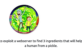 Pickle Rick [TryHackMe] Walkthrough