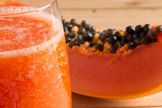 Cortar la papaya