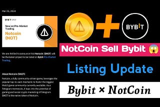OKX and Bybit to launch Notcoin on May 16, 2024.