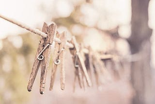 Picture of clothespins https://www.pikrepo.com/ftwcf/selective-focus-photography-of-wooden-clip