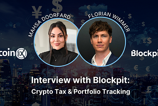 Interview with Blockpit: Crypto Tax & Portfolio Tracking