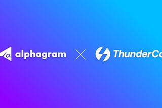 alphagram deployed on ThunderCore for in-chat tokens transfer feature