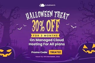 Cloudways Halloween Sale 2023- 30% Discount [Coupon Code Working] क्लाउडवेज़ हैलोवीन सेल 2023- 30% छूट [कूपन कोड वर्किंग]