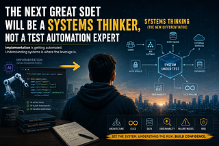 The Most Valuable SDET Skill Is No Longer Test Automation