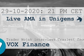 AMA with Luka from VOX Finance