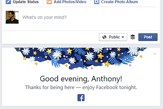 Nice Touch Facebook Design!